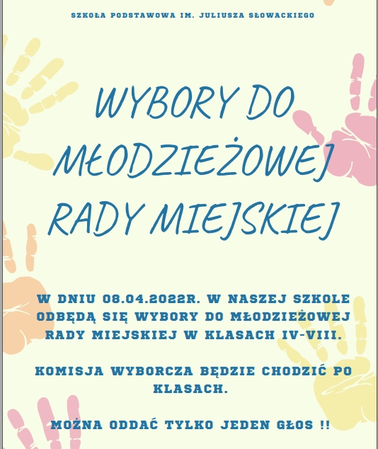 Wybory do Młodzieżowej Rady Miejskiej